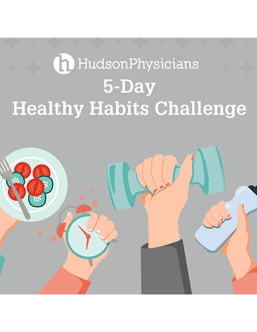 hudson physician healthy habits challenge